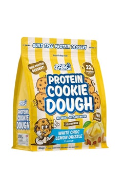 Buy Applied Nutrition Protein Cookie Dough, 22g Protein, High Protein Dessert, White Choco Lemon Drizz, 25 Servings in Saudi Arabia