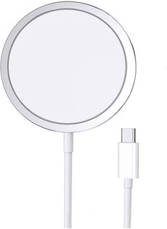 Buy Apple MagSafe Power Supply - 15W【MFI Certified】Apple Magnetic to USB-C Charging Cable (1M) for iPhone 15/15 Plus/15 Pro/15 Pro Max/14/13/12 Series, iPhone Magnetic Wireless Charger in Egypt