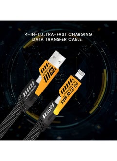 Buy AXIOM MULTI-CHARGING DATA CABLE 4In1 in UAE