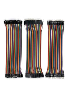 Buy SYOSI, 120 Pin Dupont Jumper Wires, 20cm Wire Length, 40Pin Male to Female, 40Pin Male to Male, 40 Pin Female to Female, with Arduino and Raspberry Pi Projects in UAE