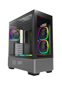 Buy RDY Sky Two Black AMD 003 Gaming PC / Ryzen 5 7600X / RTX 4060 Ti / 32GB DDR5 RAM / 1TB Gen4 SSD / 550W / Air Tower Cooler / Windows 11 Pro / 2 Years Warranty in UAE