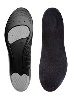 Buy Comfort Sports Insoles for Work, Memory Foam insoles, PU Sport Insoles, Comfortable Breathable, Shock Absorption Arch Support Insoles (Size 42-44 / 29cm) in Saudi Arabia