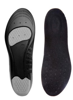 Buy Comfort Sports Insoles for Work, Memory Foam insoles, PU Sport Insoles, Comfortable Breathable, Shock Absorption Arch Support Insoles (Size 42-44 / 29cm) in Saudi Arabia