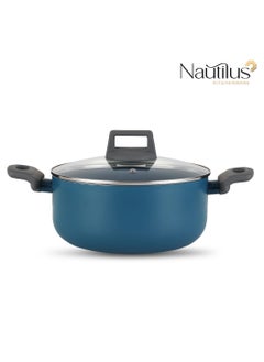 Buy Nautilus  Casserole 24 x 11Cm With G Lid, Scratch and Abrasion Resistance in UAE