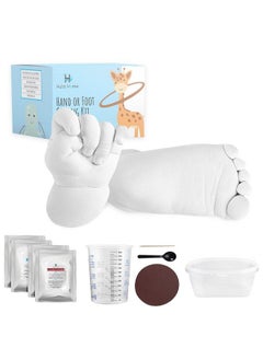 اشتري Baby Keepsake Hands Casting Kit ; Plaster Hand Molding Kit For Infant Hand & Foot Mold ; Hand Mold Sculpture Kit For Newborns Toddlers Babies ; Baby Gifts في الامارات