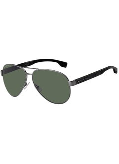 اشتري Men's UV Protection Aviator Sunglasses - Boss 1241/S Dk Ruthen 63 - Lens Size 63 Mm في السعودية