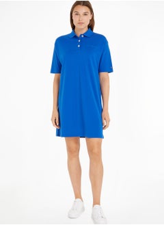 Buy Polo Neck T-Shirt Dress in UAE