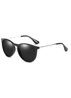 Buy Vintage Round Sunglasses for Women Men Classic Retro Designer Style Polarized Lenses Unbreakable TR90 Frame UV400 Protection Unique Design Gift Package Included in UAE