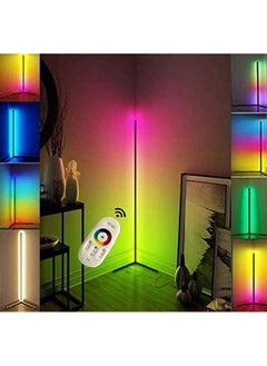 Buy Remote Control LED Light Corner Lamp Multicolour in UAE