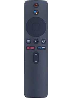 Buy xmrm-006a voice remote control replacement for xiaomi mi tv stick mdz-24-aa 1080p hd streaming media player with netflix primevideo shortcut app keys in Saudi Arabia