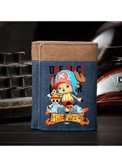 Buy New ONE PIECE Canvas Vertical Wallet in UAE