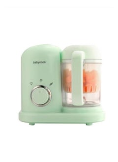 اشتري 2-in-1 Baby Food Maker,Baby Food Blender Electric Steamer Food Supplement Cooking Mixing Mini Food Grinder Cooking，Green في الامارات