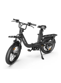 اشتري Baicycle Electric Bike , Foldable bike,with 15.3Ah Removable Battery 32Km/h Commuting Electric Mountain Bike with 750W Brushless  Motor, APP Control,7-Speed, 20" Tires and Front Fork Suspension (Blac في الامارات