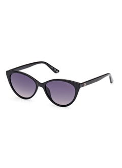 Buy Women's UV Protection Cat Eye Shape Sunglasses - GU829101B51 - Lens Size: 51 Mm - Shiny Black in UAE