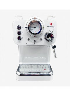 Buy Espresso Coffee Machine- 20bar 1100 W With High Pressure 1.25 Liter Black in UAE