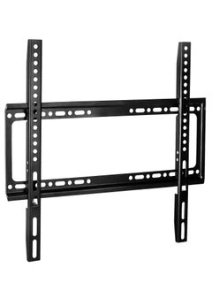 اشتري TV Wall Mount 26-63 Inches Ultra Strong Slim Fixed TV Bracket Heavy Duty Ultra Super Strong 50KG TV Wall Mount with Wall Fixing Kit for Flat Curved Screen TV LED, LCD OLED and Plasma 50Kg في الامارات