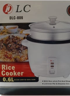 Buy DLC RICE COOKER 0.6L, DLC-806, 350W in Saudi Arabia