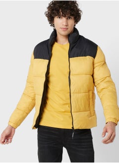 Buy Zip Through Puffer Jacket in UAE