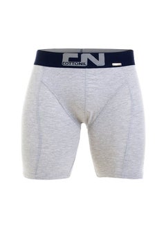 Buy Plain Comfy Long Boxer-Grey in Egypt