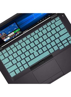 Buy Keyboard Cover Design For Dell Latitude 5400 5401 5410 5411 7400 14 Inch With Pointing Laptop Dell Latitude 14 Us Layout Keyboard Protective Cover Skin Hot Blue in Saudi Arabia