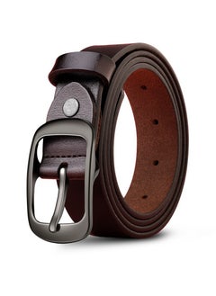 Buy Hot Sale Genuine Leather Womens Belt Korean Style FashionBrown Brown in UAE