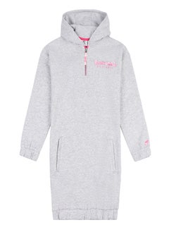 Buy Russell Atheltic Girls One Fourth Zip Hoodie Dress in UAE