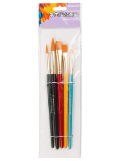 Buy 5-piece paint brush set Assorted in Egypt