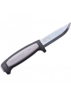 اشتري Morakniv Craftline Robust Fixed-Blade Knife With Carbon Steel Blade And Combi-Sheath, 3.6 Inch في الامارات