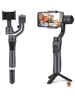 اشتري F6 3-Axis Handheld Gimbal Stabilizer with Tripod – Pro-Grade Stabilization for Smartphone Video في الامارات