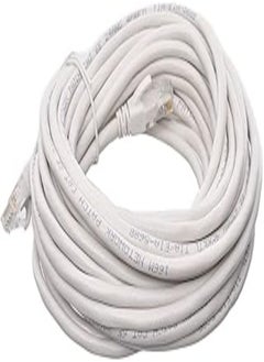 اشتري Cable network cat6 10m - white في مصر