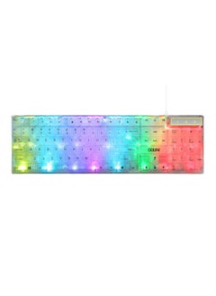 Buy Douni KB101 Colorful Glow RGB Transparent Keyboard Mechanical Touch in Egypt