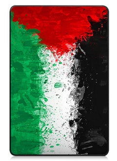 Buy Protective Flip Case For Samsung Galaxy Tab S9 FE Plus With Trifold Stand Auto Wake Sleep Shockproof Cover Palestine Flag 1 in UAE