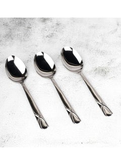 Buy Japanese steel eating spoons 12 pieces in Saudi Arabia