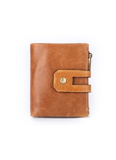 Buy New Retro With Dual Zipper Multifunctional Wallet in UAE