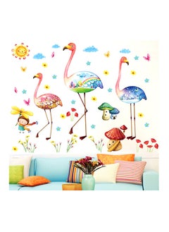 Buy Cartoon Removable Wall Sticker Multicolour 60x40centimeter in UAE