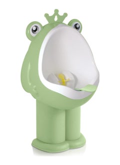 اشتري Potty Training Urinal Boy Urinal Kids Toddler Pee Trainer Bathroom Funny Baby Training Potties（Green） في الامارات