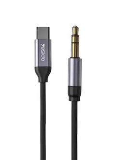 Buy YAU42 Aluminum Alloy Built-in High-performance Type-C to 3.5MM AUX HD Call Audio Cable in Egypt