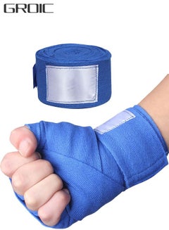 اشتري Sports Boxing Hand Wraps 3 Meters Inner Boxing Gloves Martial Arts Wraps for MMA Kickboxing Muay Thai - Pair في الامارات