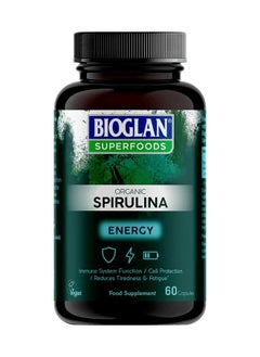 Buy Superfoods Organic Spirulina Capsules 60'S in UAE