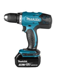 اشتري Makita DDF453RFE 18V Lithium-Ion Cordless Driver Drill 13mm (1/2")|42Nm|1300rpm|Includes 2x 3Ah Battery|1x Charger|Carrycase في الامارات