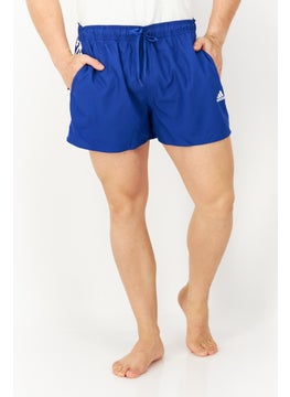 اشتري Men Brand Logo Board Shorts, Blue في الامارات