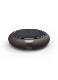 Buy Solar Car Air Purifier Portable Odor PM2.5 Remover Z2 Solar-Mocha Gold in UAE