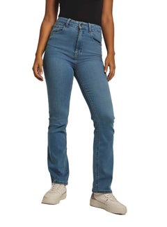 اشتري Fancy High Waist Slim Fit Flared Jeans في مصر
