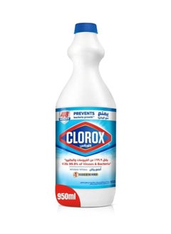 Buy Liquid Bleach Original Household Cleaner And Disinfectant White 950ml in Saudi Arabia