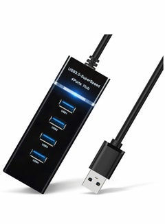 Buy USB Hub Split Multiport Adapter - USB 3.0 Splitter for Multiple Ports to Laptop, Multi USB A Port Expander for PS4, 4 Port USB Hub Connectors, 900mA Volt Charger, No Powered, PC Accessories&USB Dock in UAE