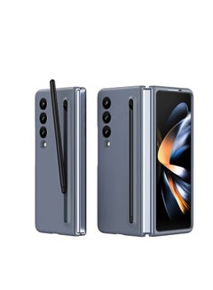 Buy Case Compatible with Samsung Galaxy Z Fold 3 Case, [S Pen Included] PC Shockproof Full Protection Cover for Z Fold 3 Case - (Dark Gray) in Egypt