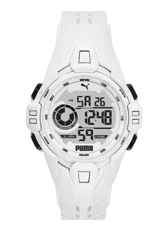 Buy Digital Mechanical Watch for Men With White Band- 10 ATM - PU P5039 in UAE