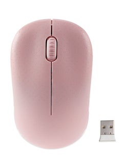 Buy Wireless Mouse 3 Buttons Pink in UAE