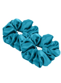 Buy 2 Pack Hair Scrunchies for Hair Sleep Elastic Hair Accessories Ponytail Holders (Any 2) in UAE