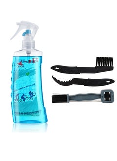 Buy Bicycle Chain Cleaning Kit Bike Cleaning Brush and Chain Cleaning Fluid Set for MTB Motorcycle Bicycle Chain/Tyres/Sprocket Corner Stain Dirt Clean Brush Kit Cleaning Brush Set for All Bicycles in Saudi Arabia